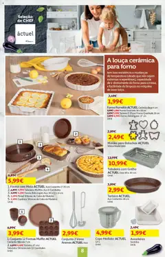 Auchan - Uma cozinha de Chef │ válido de 18.09.2025 | Página: 8 | Produtos: Forno, Cabo, Máquina de lavar, Pincel