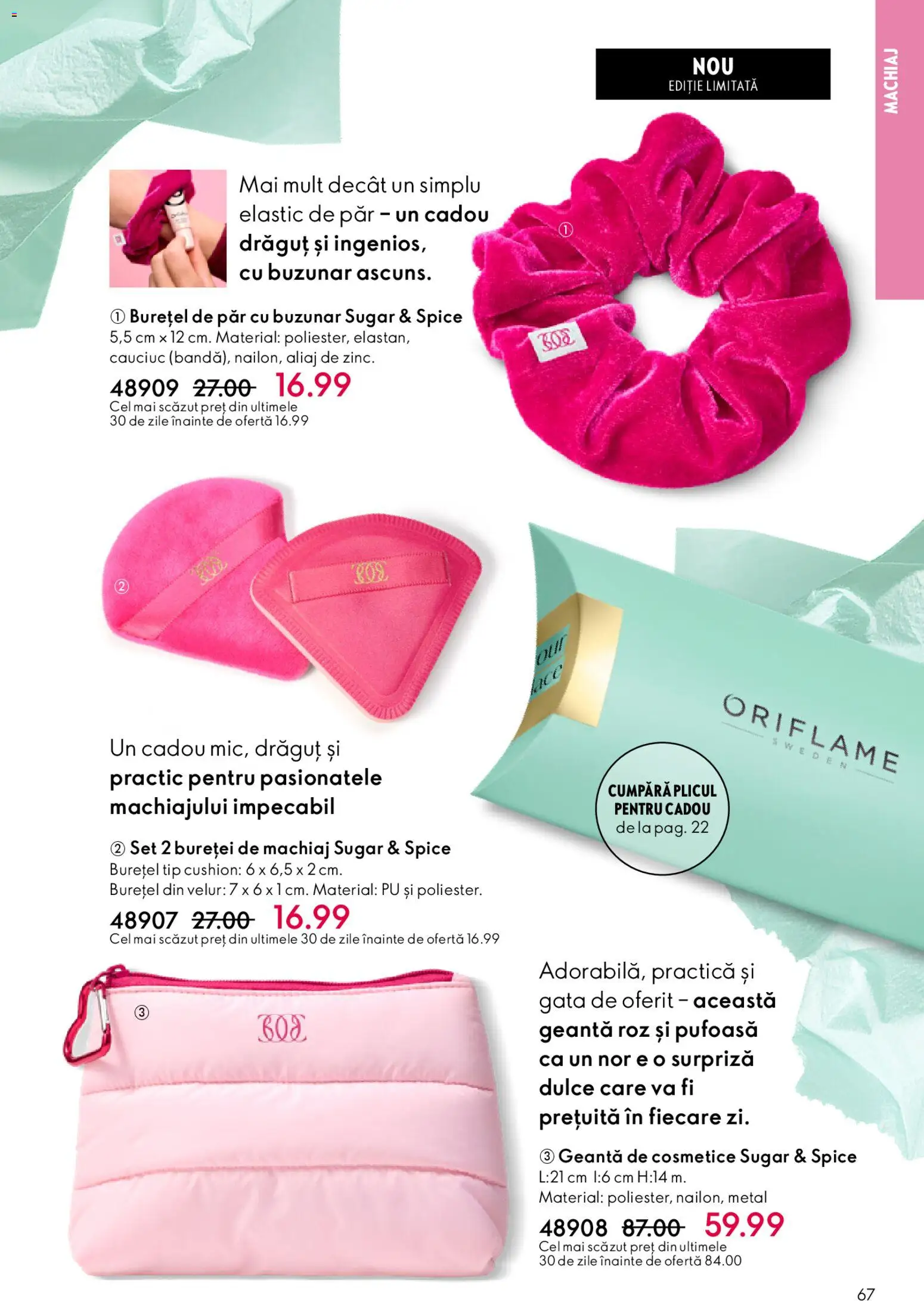 Noul catalog Oriflame – valabil de la 11.02.2026 | Pagină: 67 | Produse: Geantă, Machiaj