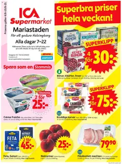 ICA Supermarket - Helsingborg - Förhandsvisning av reklamblad från butik ICA Supermarket aktuell från 04.08.2025