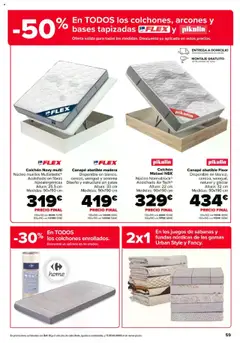 Carrefour folleto │ válido desde el 08.08.2025 | Página: 63 | Productos: Té, Colchon, Cama