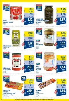 Metro - Profi cijena - Pregled kataloga iz trgovine Metro, vrijedi od 03.11.2025 | Stranica: 12 | Proizvodi: Rio Mare, Ajvar, Paprika, Rajčica