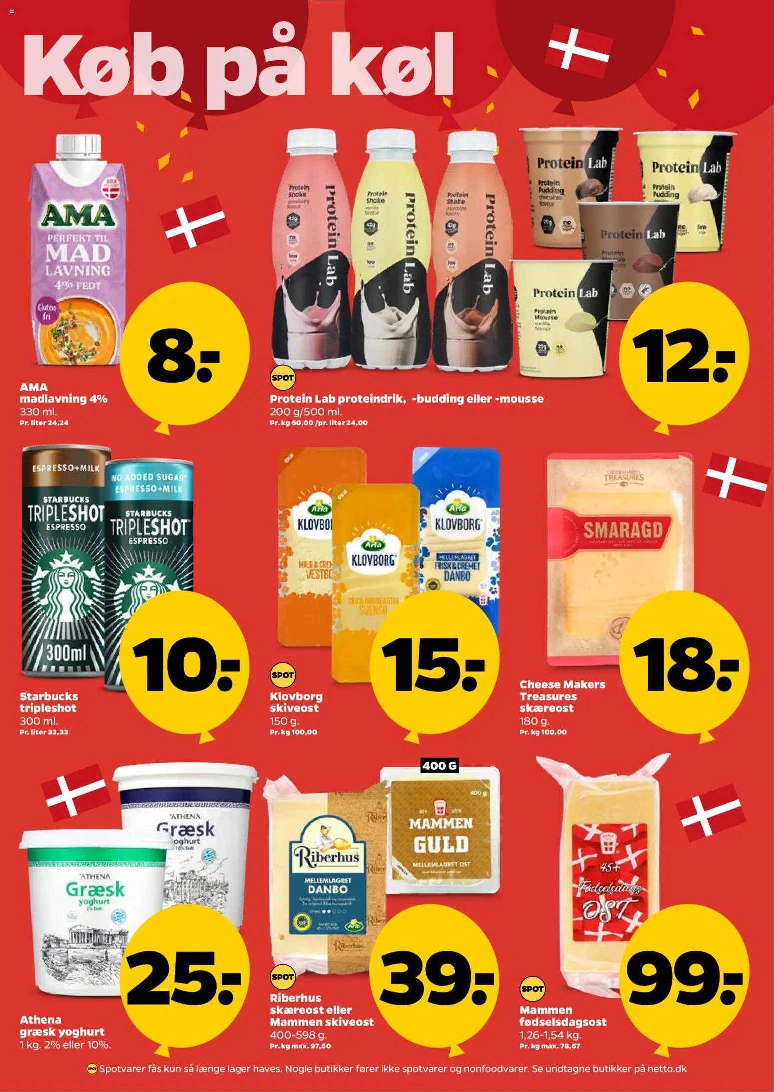 Netto tilbudsavis – gyldig fra 27.02.2026 | Side: 15 | Produkter: Ost, Yoghurt, Skiveost