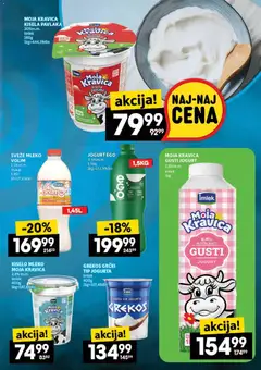 Idea katalog - pregled Idea kataloga - važi od 23.10.2025 | Strana: 11 | Proizvode: Kiselo mleko, Grčki jogurt, Jogurt, Pavlaka