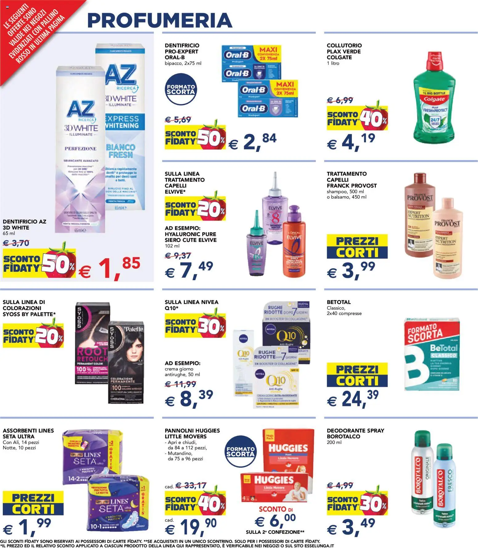Volantino Esselunga S del 23.10.2025 | Pagina: 29 | Prodotti: Crema, Deodorante, Dentifricio, Tè