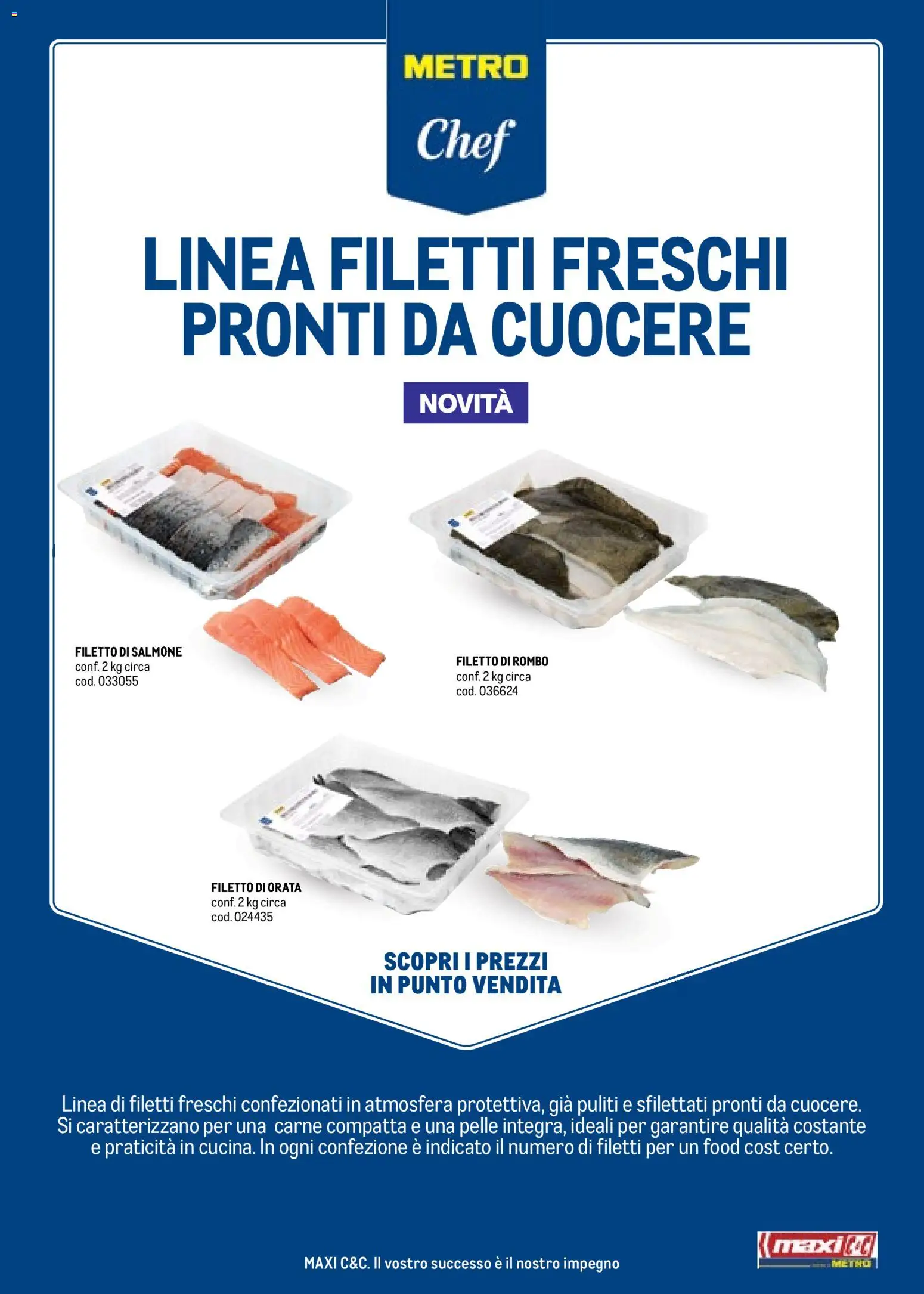 Volantino Metro del 20.11.2025 | Pagina: 29 | Prodotti: Salmone, Orata