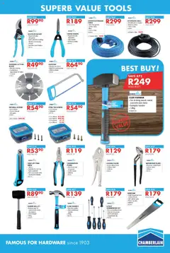 Chamberlain Superb Value │ valid from 17.07.2025 | Page: 5