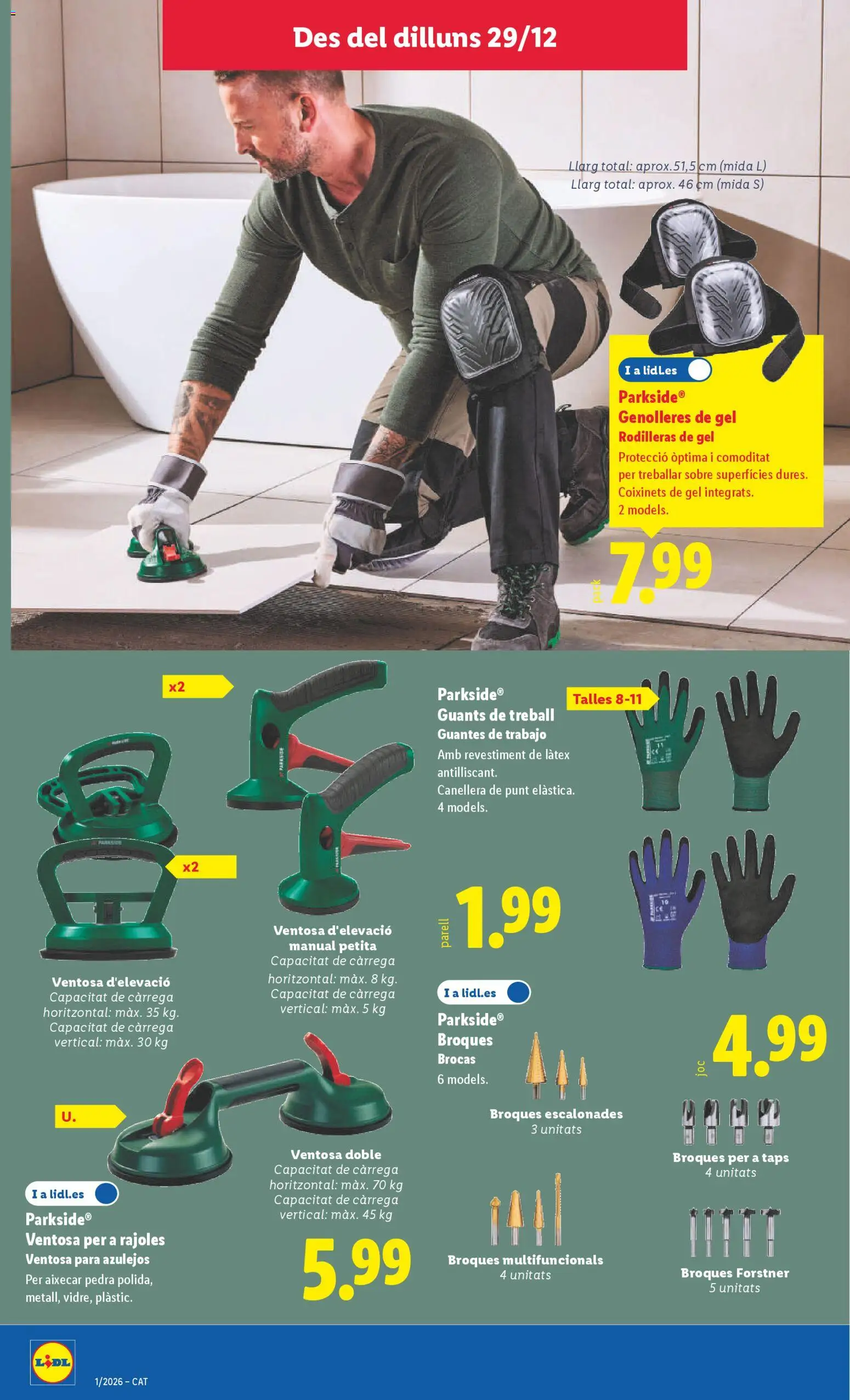 Lidl folleto de bazar │ válido desde el 29.12.2025 | Página: 6 | Productos: Guantes