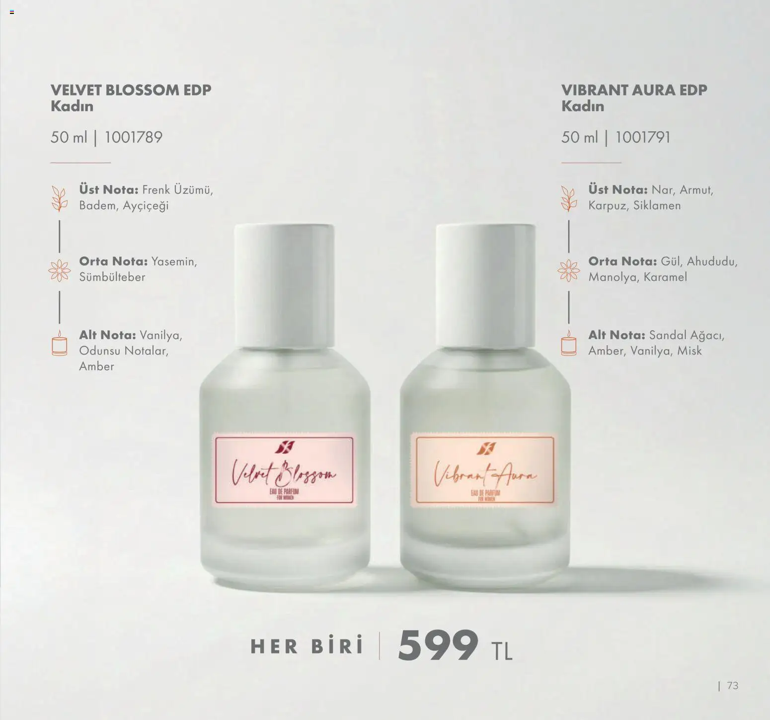 Farmasi Katalog - 01.01.2026 tarihinden itibaren geçerlidir | Sayfa: 73 | Ürünler: Parfüm