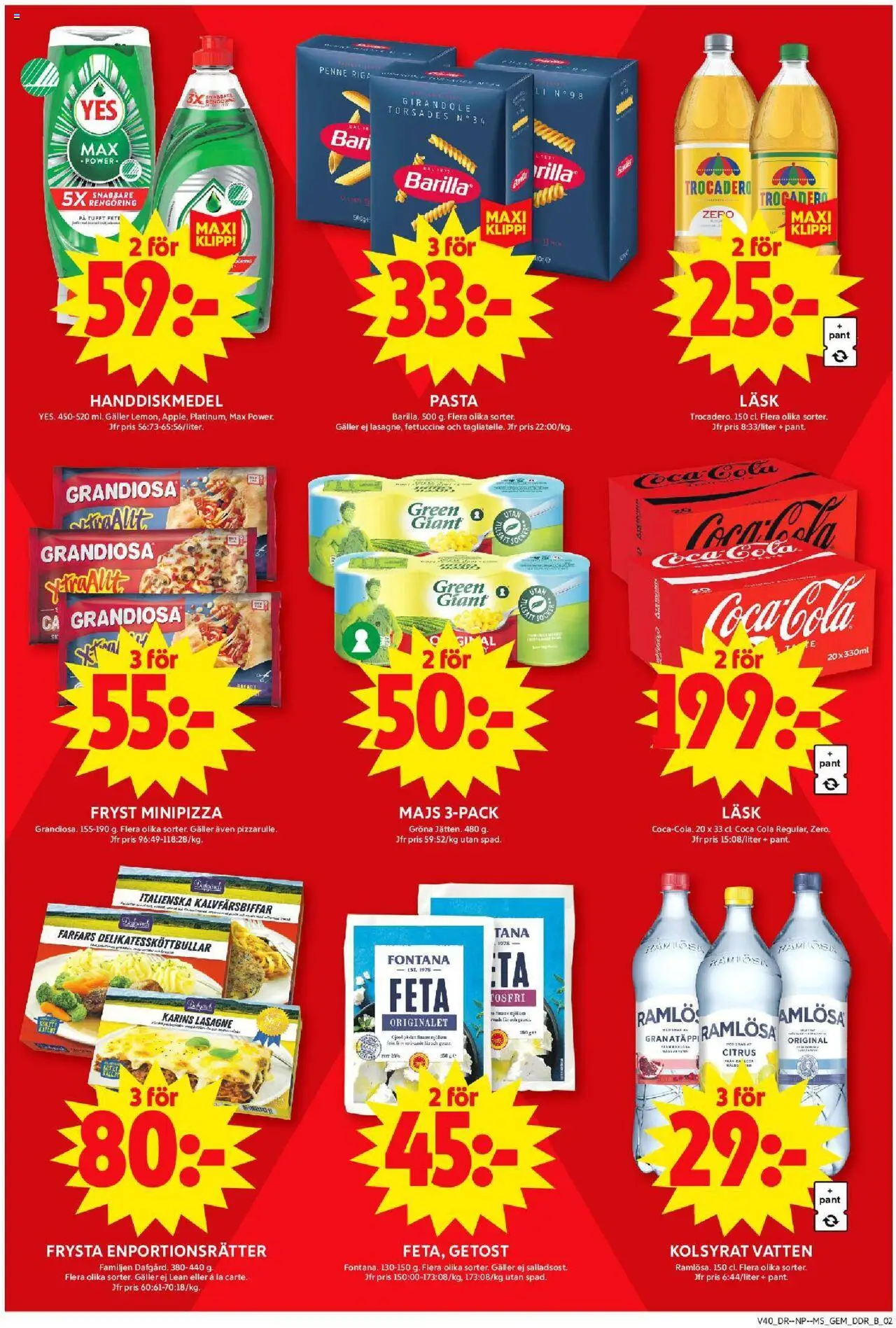 ICA Maxi reklamblad aktuell från 29.09.2025 | Sida: 7 | Produkter: Galler, Getost, Pizza, Majs
