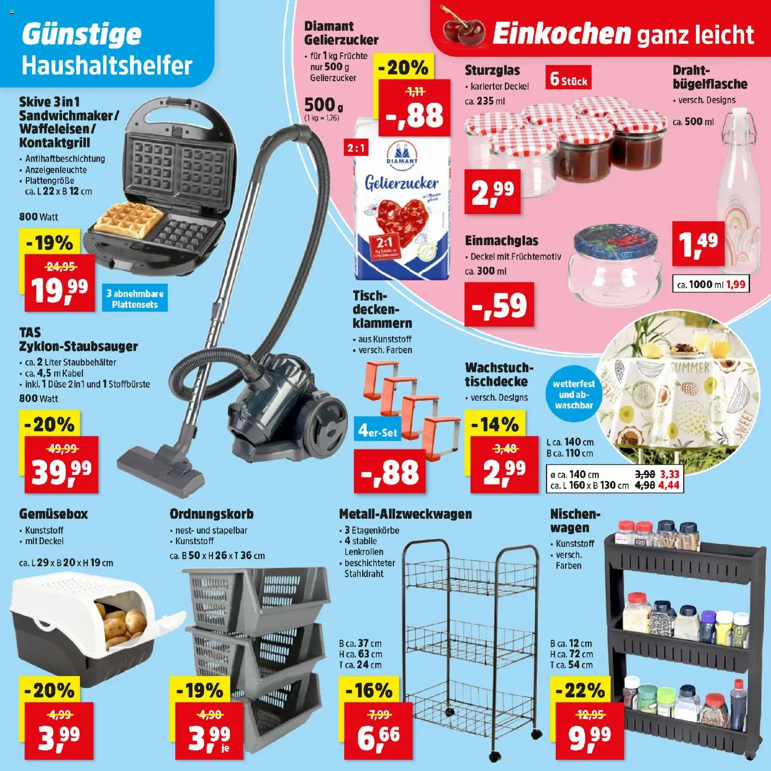 Thomas Philipps Flugblatt gültig ab 27.04.2026 | Seite: 23 | Produkte: Kabel, Sandwichmaker, Decke, Tisch