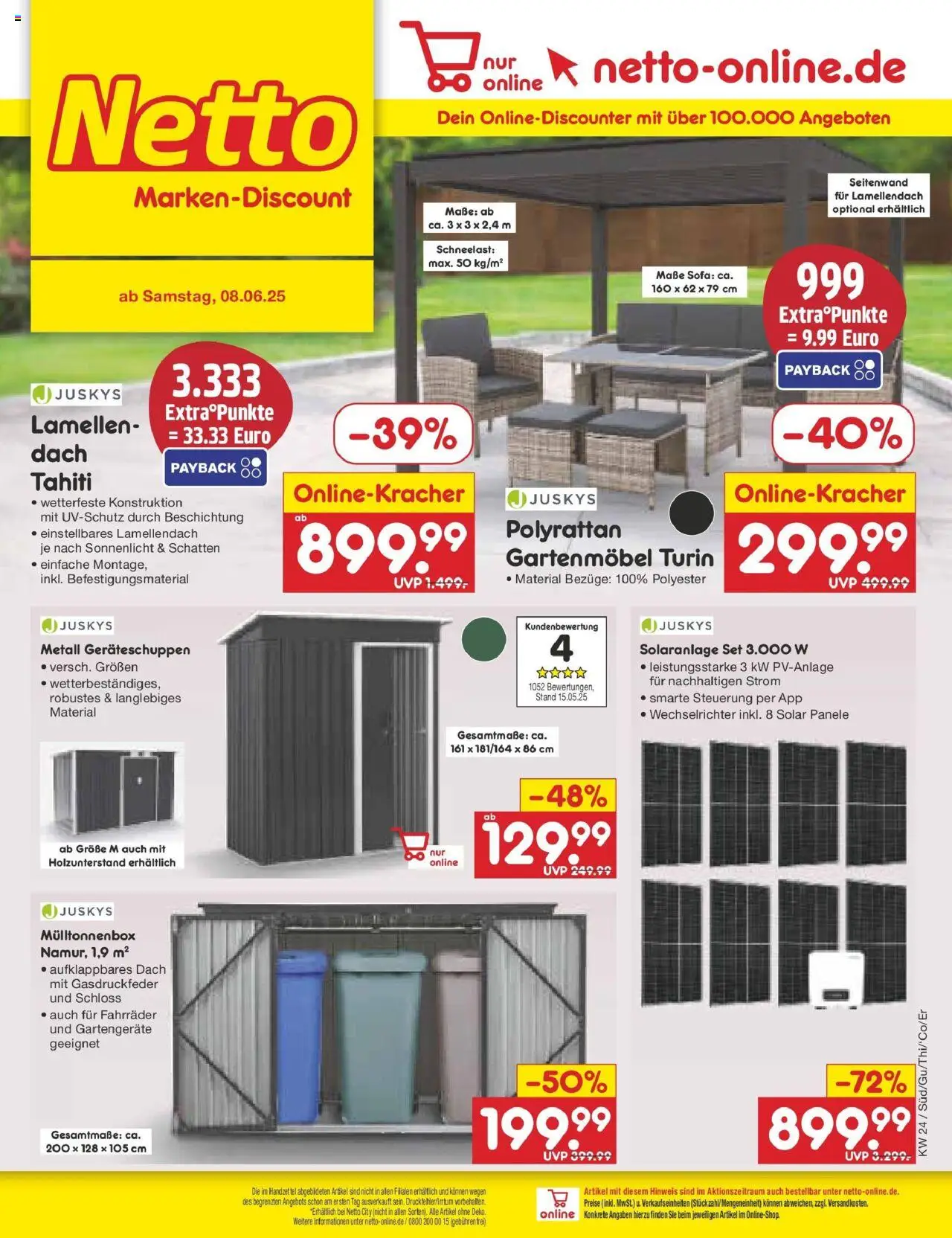 Netto Marken-Discount prospekt Erfurt	 - gültig ab dem 10.06.2025 | Seite: 34