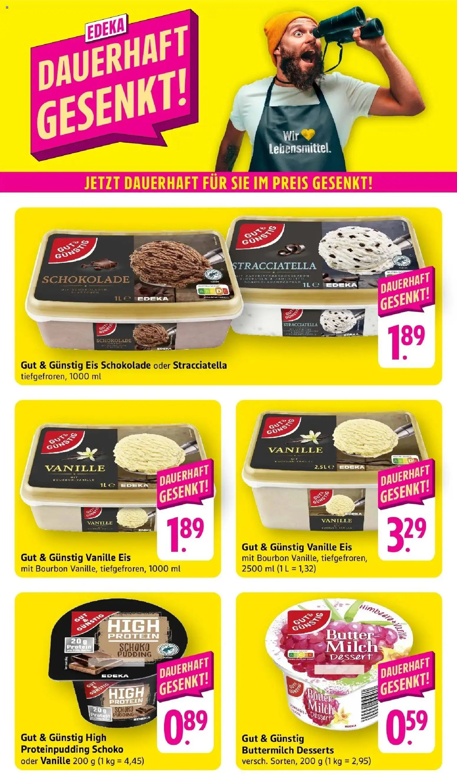 Edeka prospekt Offenbach	 – gültig ab 09.03.2026 | Seite: 66 | Produkte: Buttermilch, Schokolade, Pudding, Himbeere