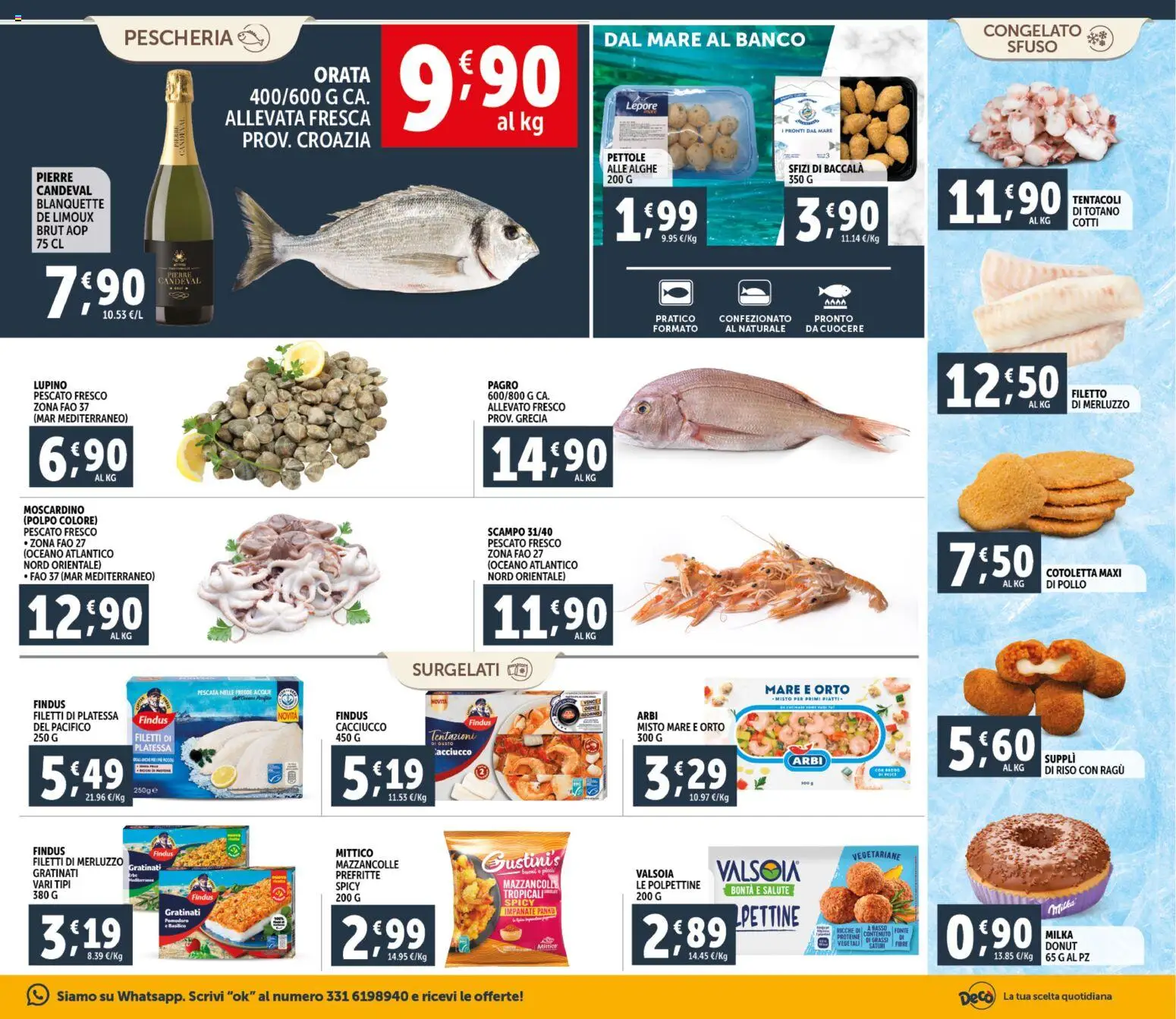 Volantino Decò del 20.01.2026 | Pagina: 7 | Prodotti: Pettine, Pollo, Polpo, Ragú