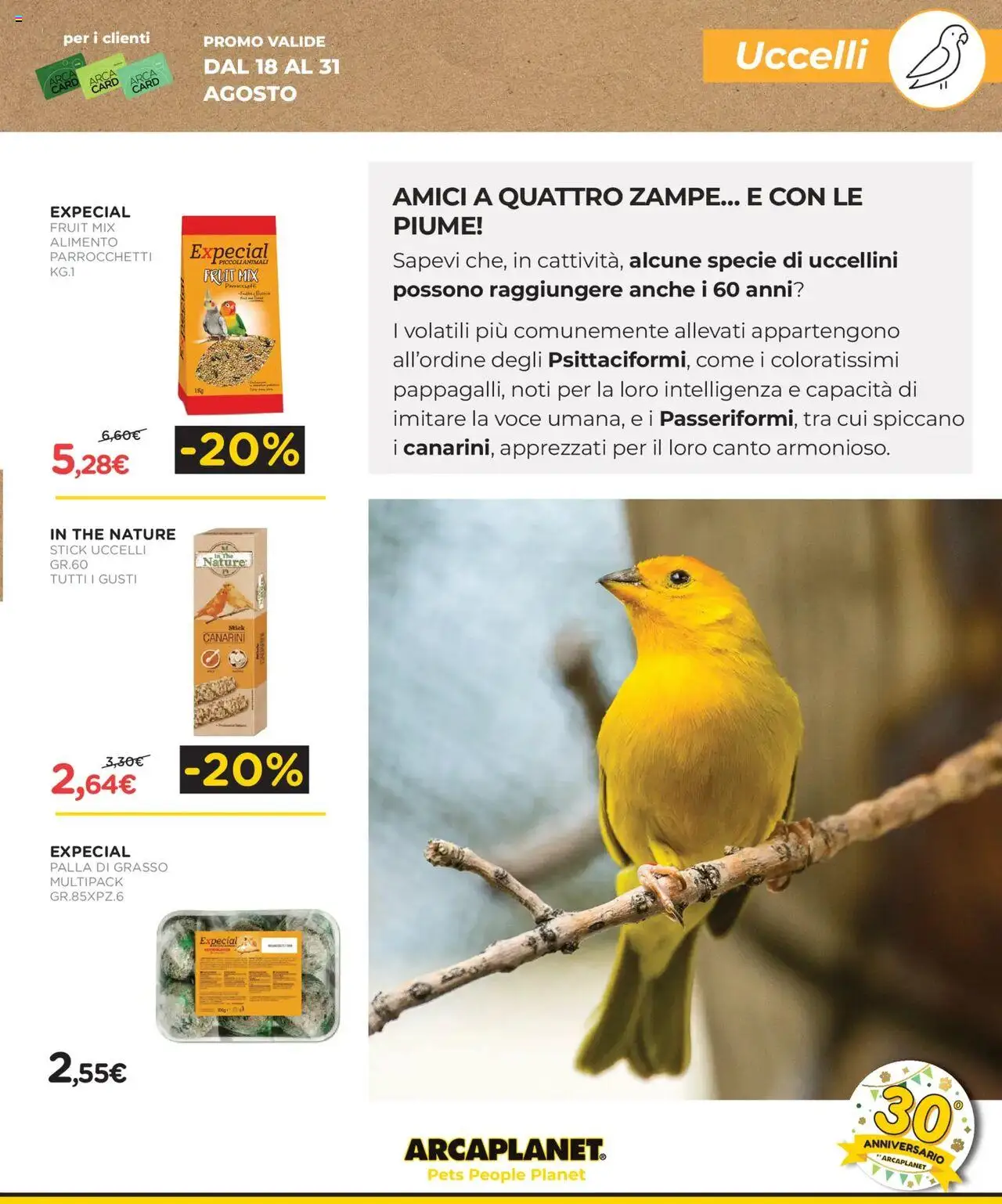 Volantino Arcaplanet del 18.08.2025 | Pagina: 27 | Prodotti: The