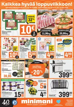 Minimani-mainoslehti voimassa 15.04.2026 alkaen