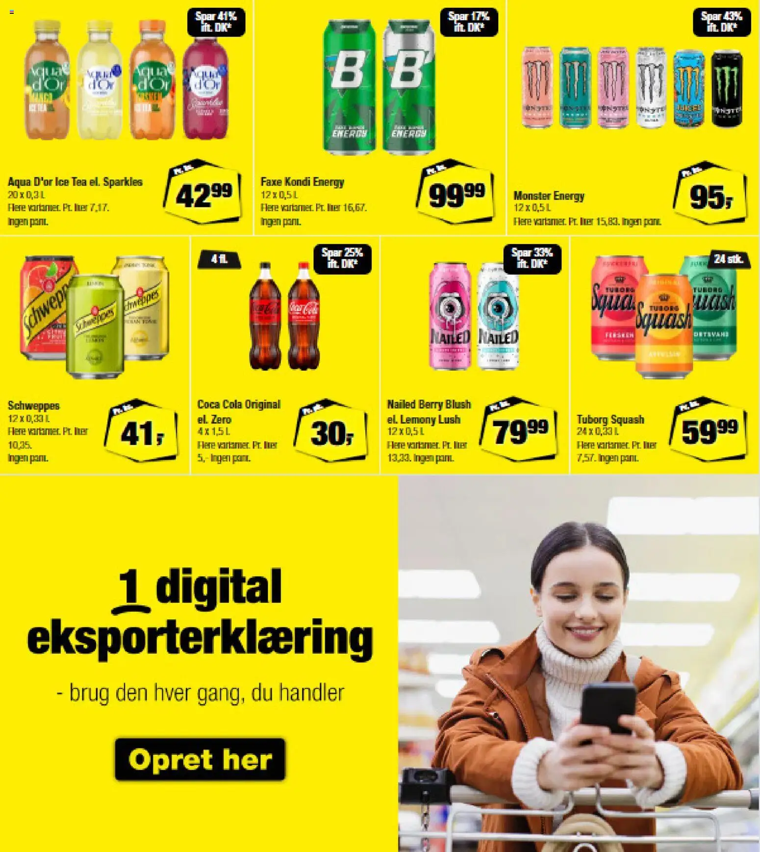 Calle tilbudsavis – gyldig fra 02.01.2026 | Side: 9 | Produkter: Coca Cola, Squash, Cola, Tuborg Squash