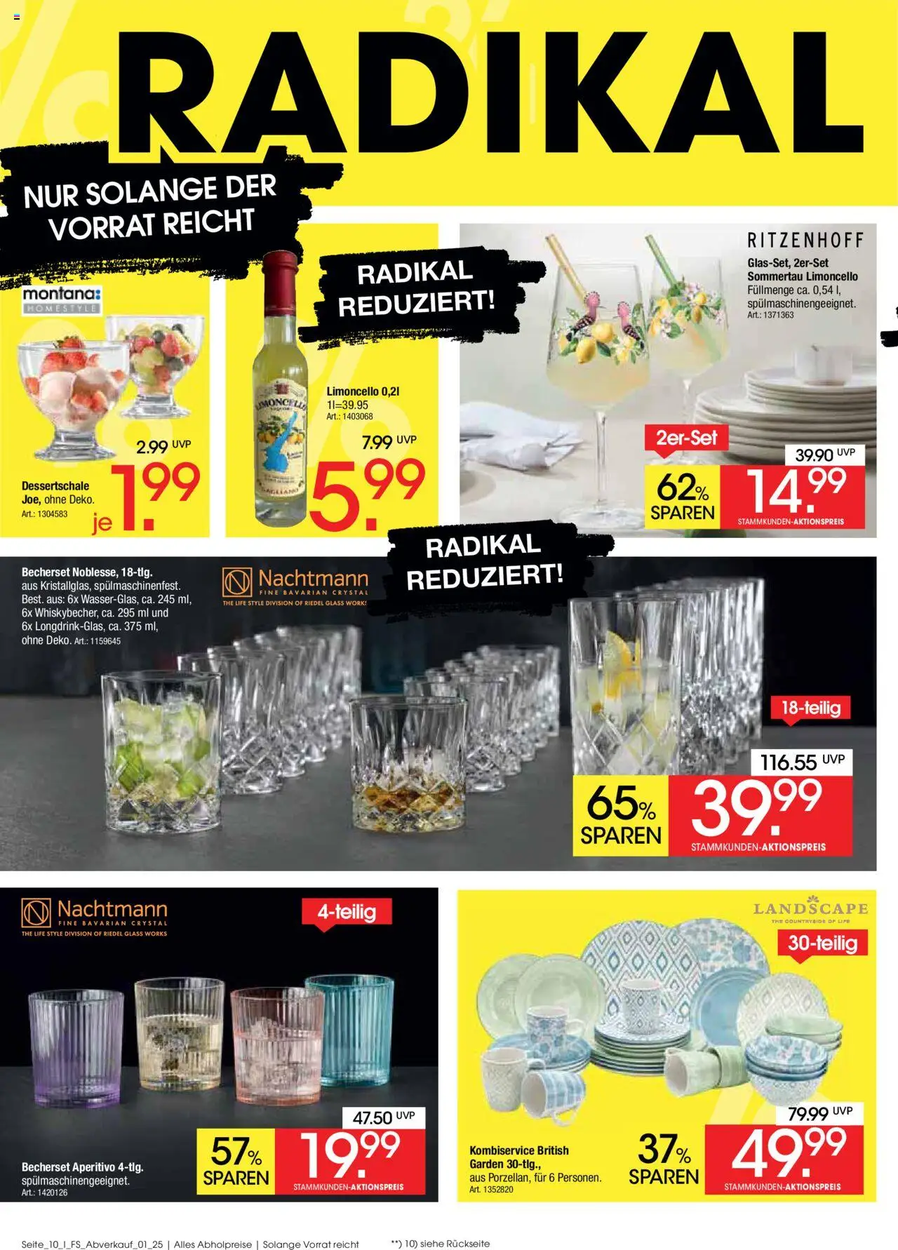 Zurbrüggen  Abverkauf - gültig ab dem 01.08.2025 | Seite: 10 | Produkte: Limoncello