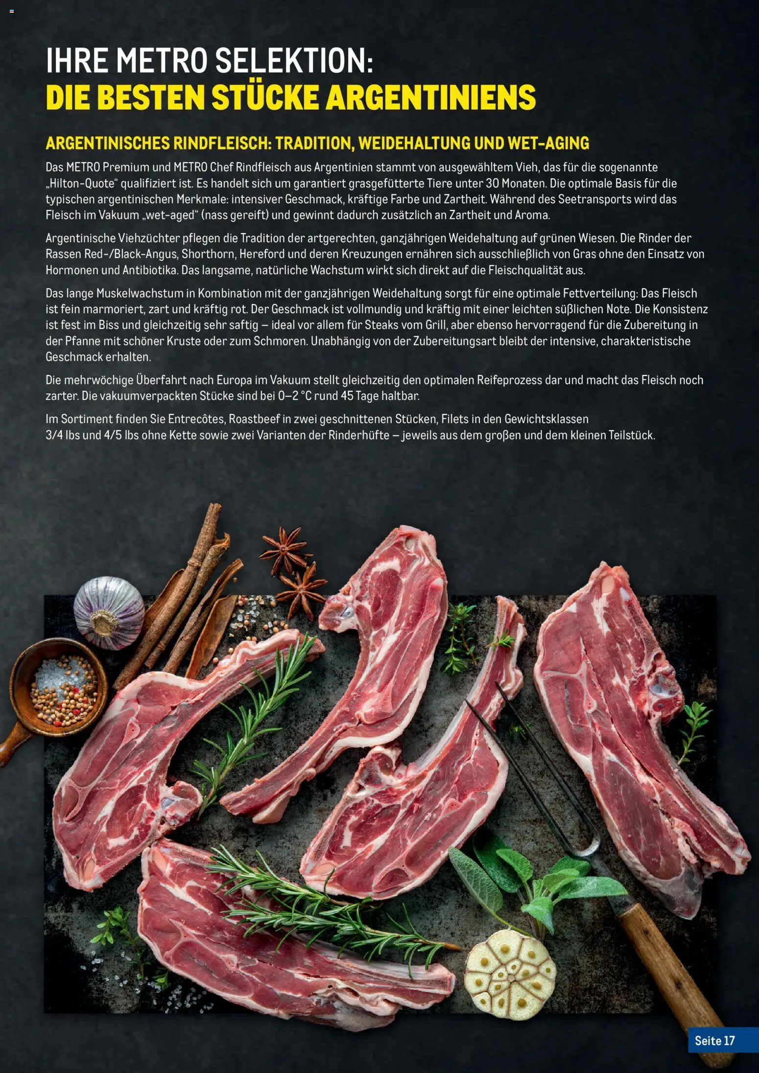 Metro Fleischkatalog gültig ab 20.02.2026 | Seite: 17