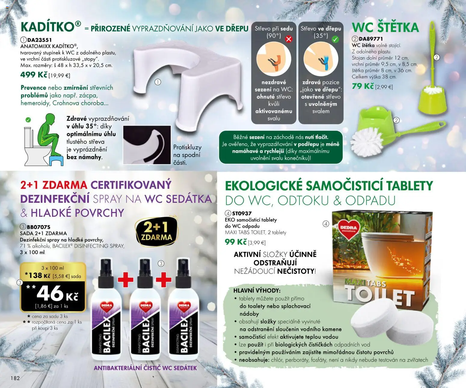 Nové Dedra akcie – leták je platný od 01.11.2025 | Strana: 82 | Produkty: Wc