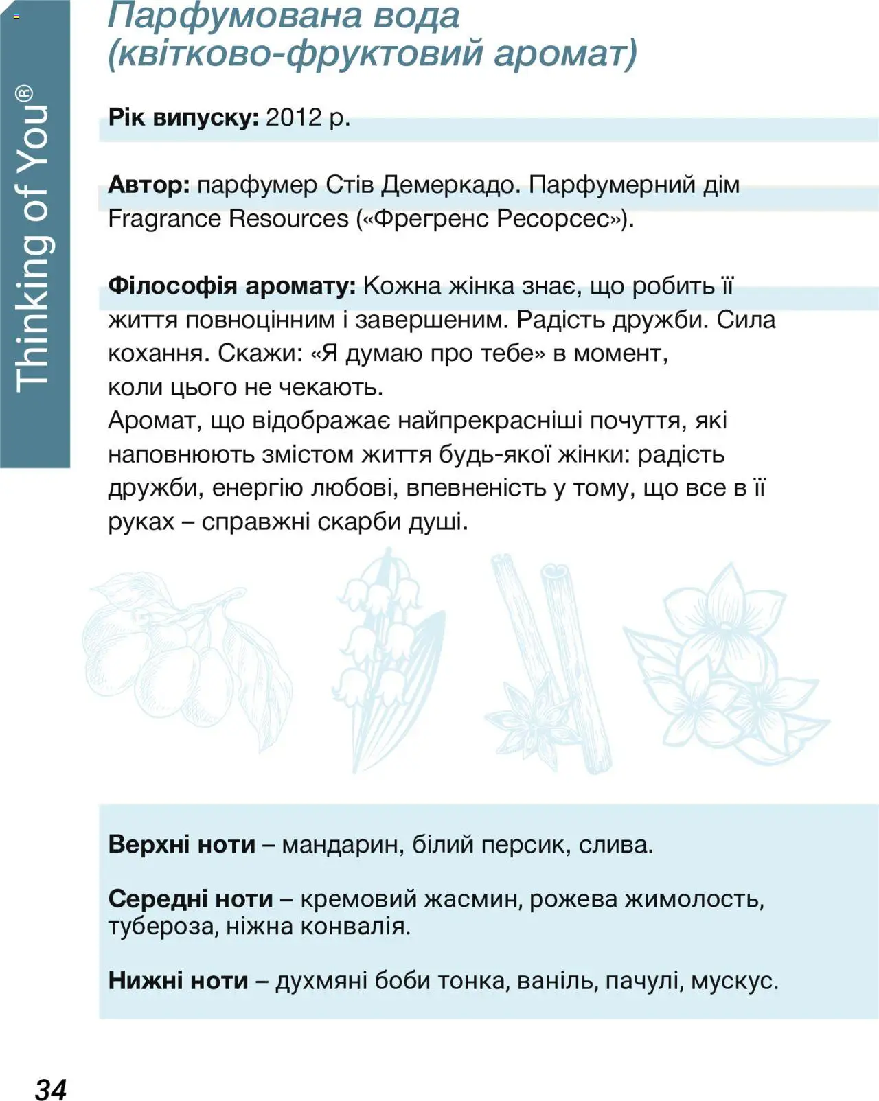 Mary Kay Kаталог - дійснийкції з 08.03.2024 | Сторінка: 34 | Товари: Вода, Аромат, Парфумована вода