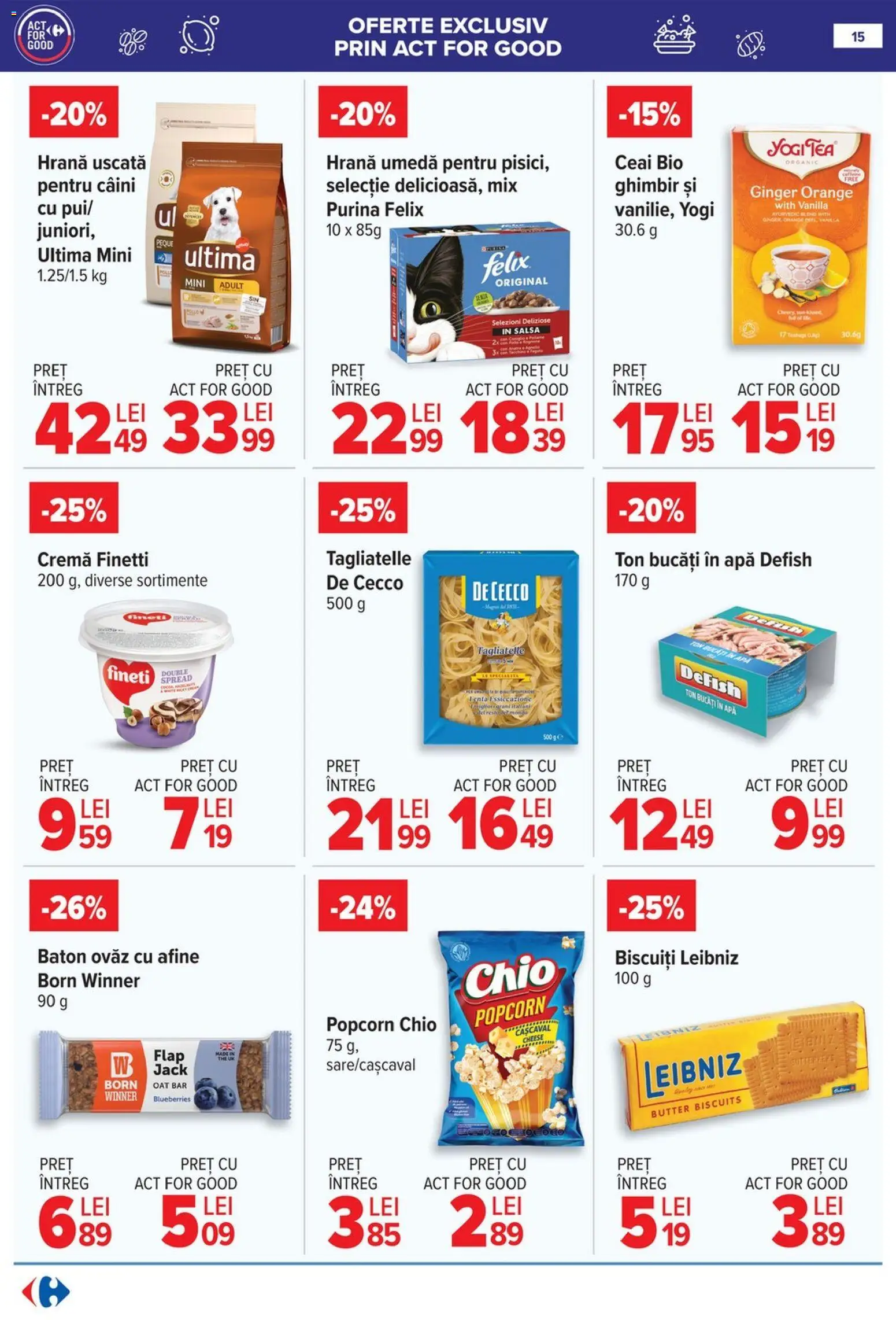 Noul catalog Carrefour – valabil de la 14.01.2026 | Pagină: 16 | Produse: Mazăre, Plăcintă, Pizza, Fasole verde