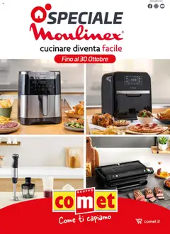 Anteprima del volantino Comet Moulinex catalogo valido a partire dal 16.10.2025