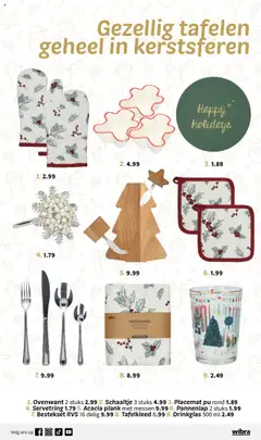 Wibra Kerst - Voorbeeld van een folder van Wibra, geldig van 13.10.2025 | Pagina: 20 | Producten: Plank