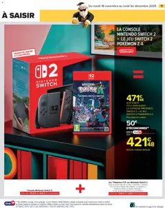 Carrefour - Prévisualisation de Carrefour Black Friday valide à partir de 18.11.2025 | Page: 13 | Produits: console Nintendo Switch