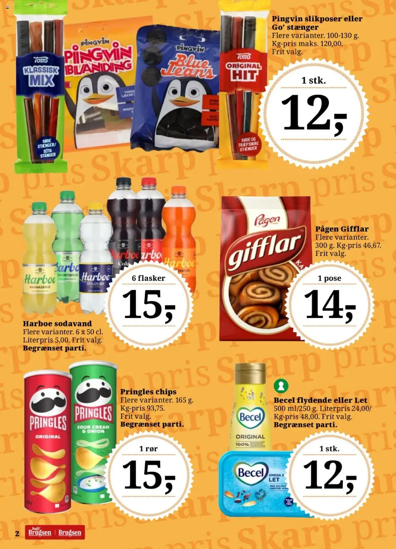 Dagli'Brugsen tilbudsavis – gyldig fra 10.10.2025 | Side: 2 | Produkter: Chips, Sodavand, Cola