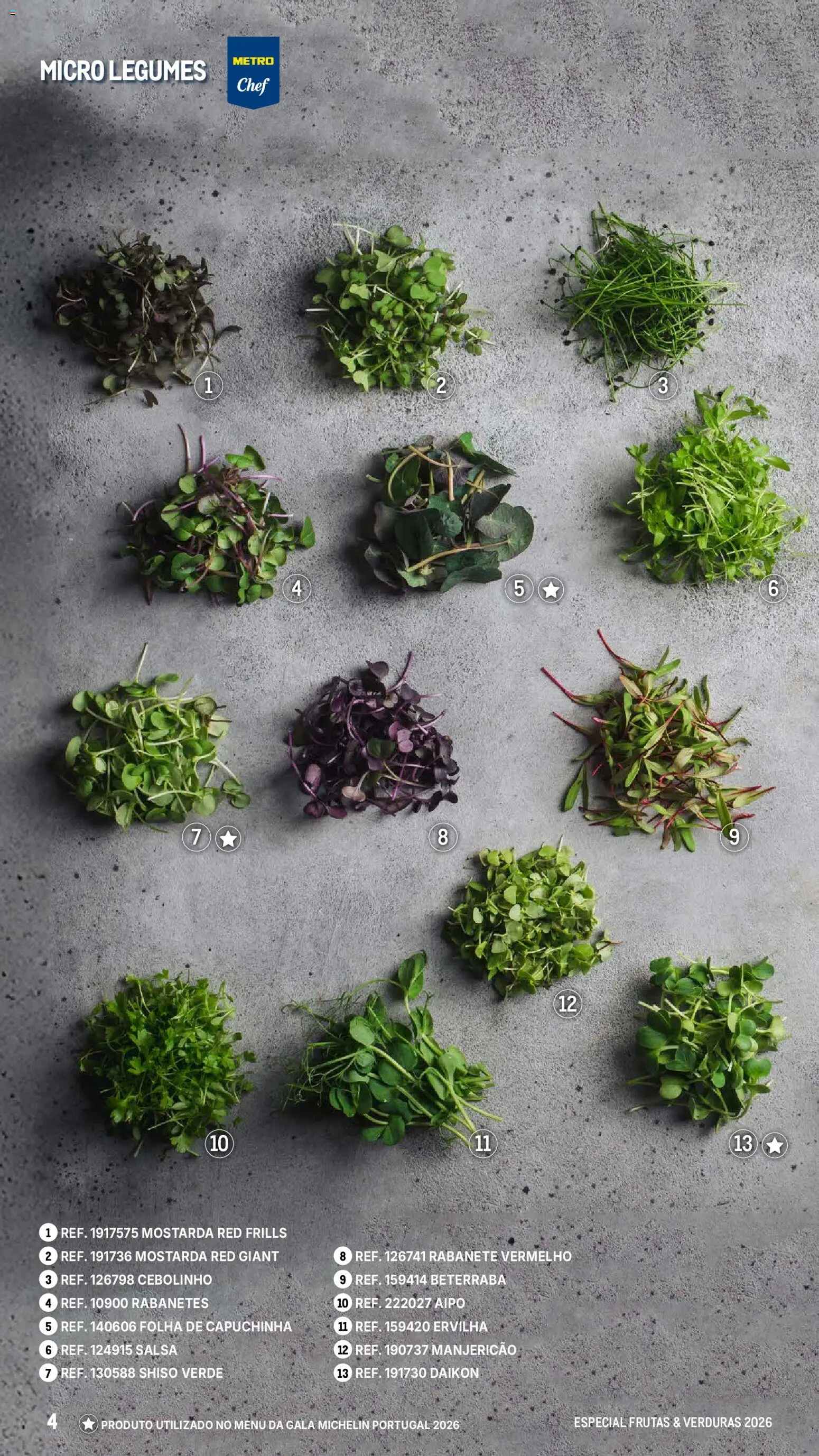 Makro Especial Frutas e Verduras 2026 │ válido de 06.03.2026 | Página: 4 | Produtos: Ervilha, Beterraba