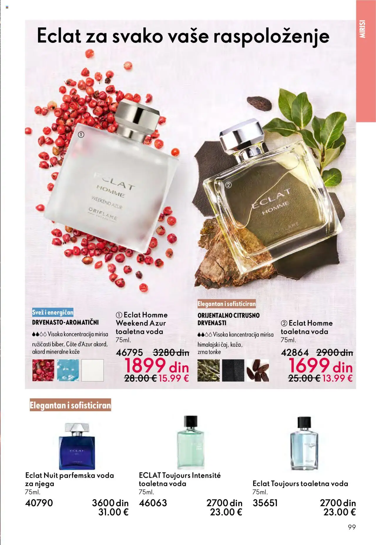Oriflame katalog - važi od 14.09.2025 | Strana: 99