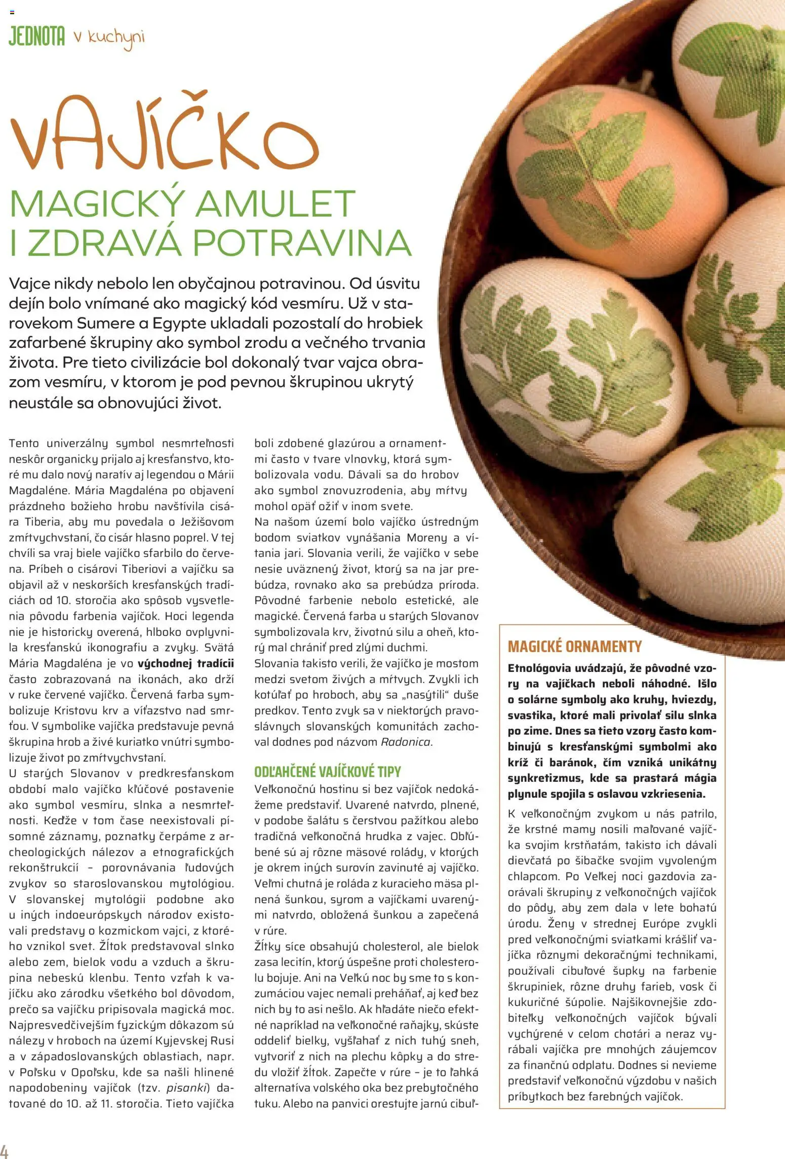 Nové COOP Jednota akcie – leták je platný od 01.03.2026 | Strana: 4 | Produkty: Jar