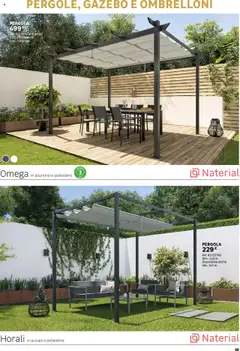 Anteprima del volantino Catalogo Giardino 2025 Leroy Merlin valido a partire dal 02.06.2025 | Pagina: 89 | Prodotti: Gazebo, Pergola, Alluminio