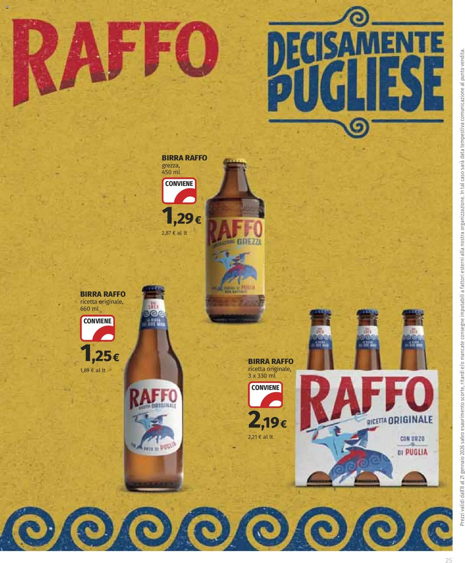 Volantino COOP del 08.01.2026 | Pagina: 25 | Prodotti: Birra