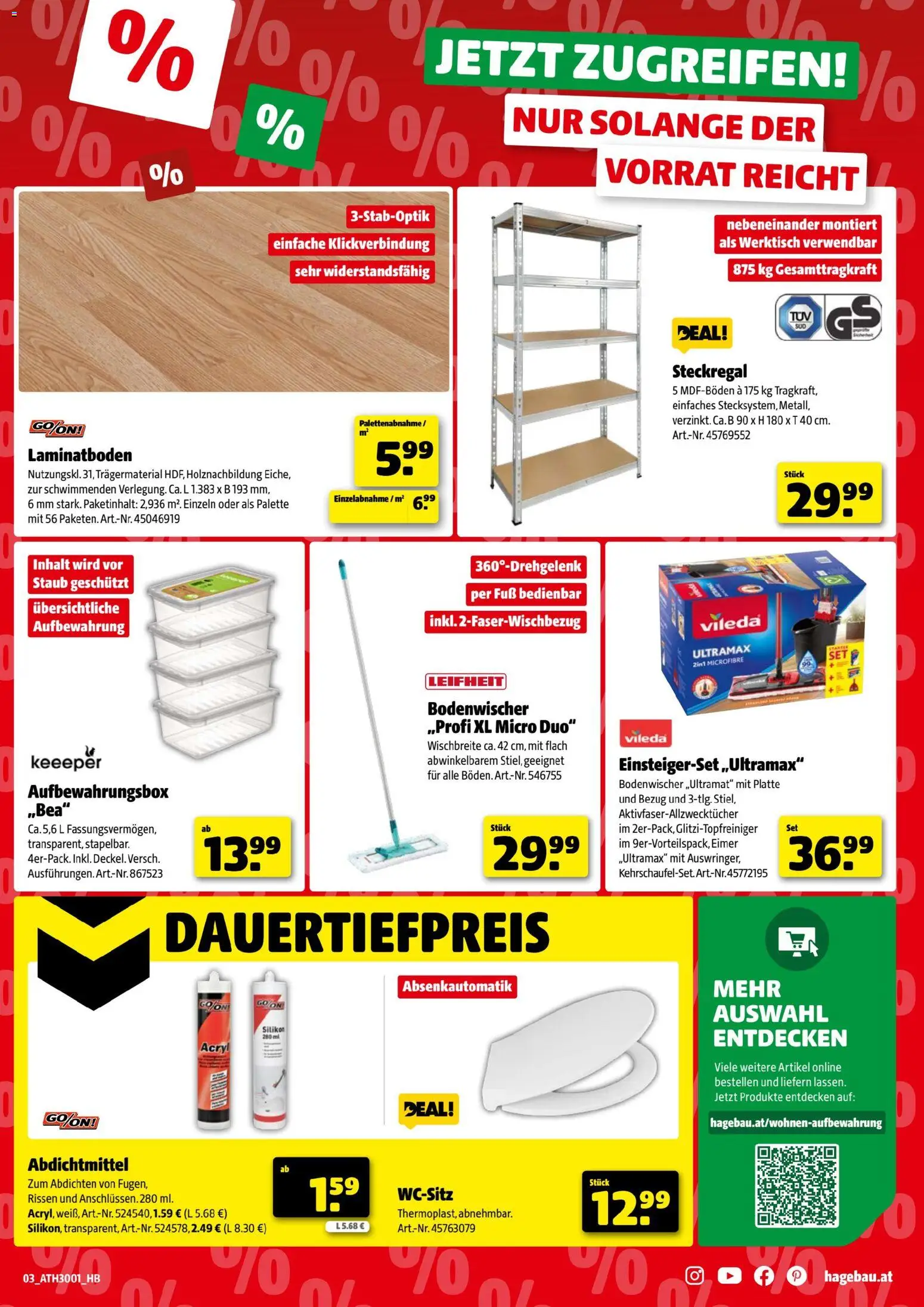 Hagebau Flugblatt gültig ab 29.12.2025 | Seite: 3