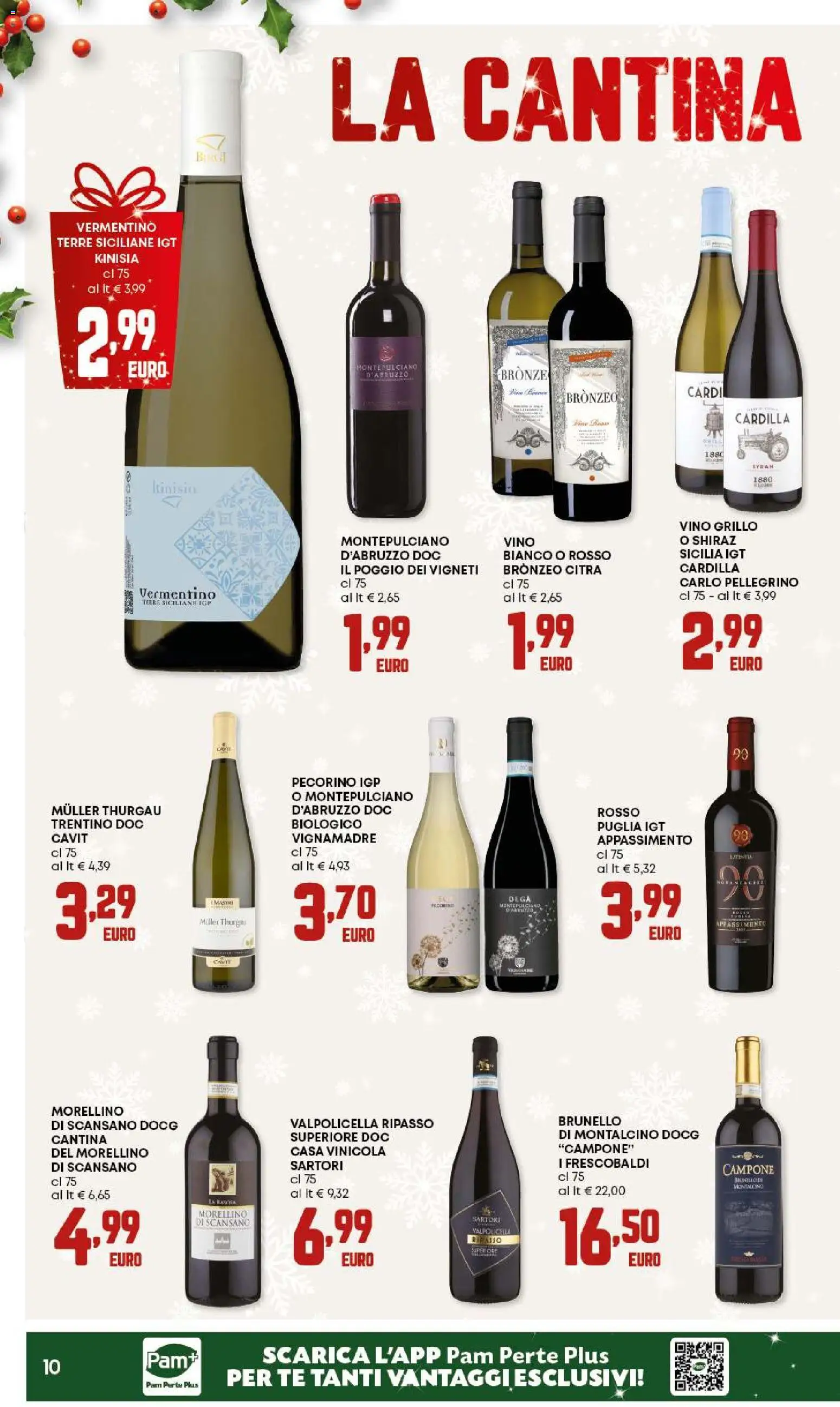 Volantino Panorama del 18.12.2025 | Pagina: 10 | Prodotti: Tè, Vino, Pecorino