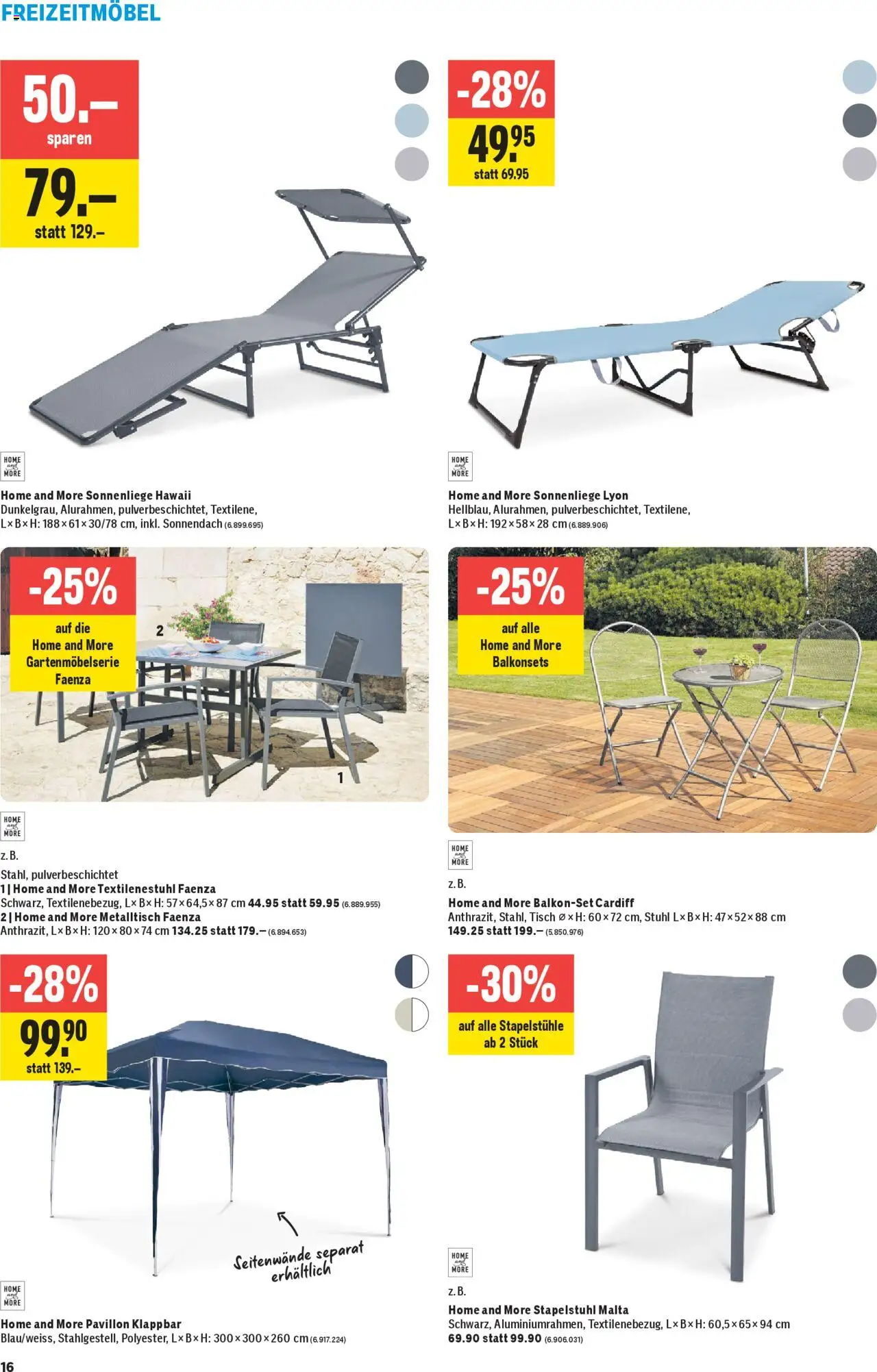 Jumbo Aktionen ab 31.07.2025 | Seite: 16 | Produkte: Tisch, Stuhl