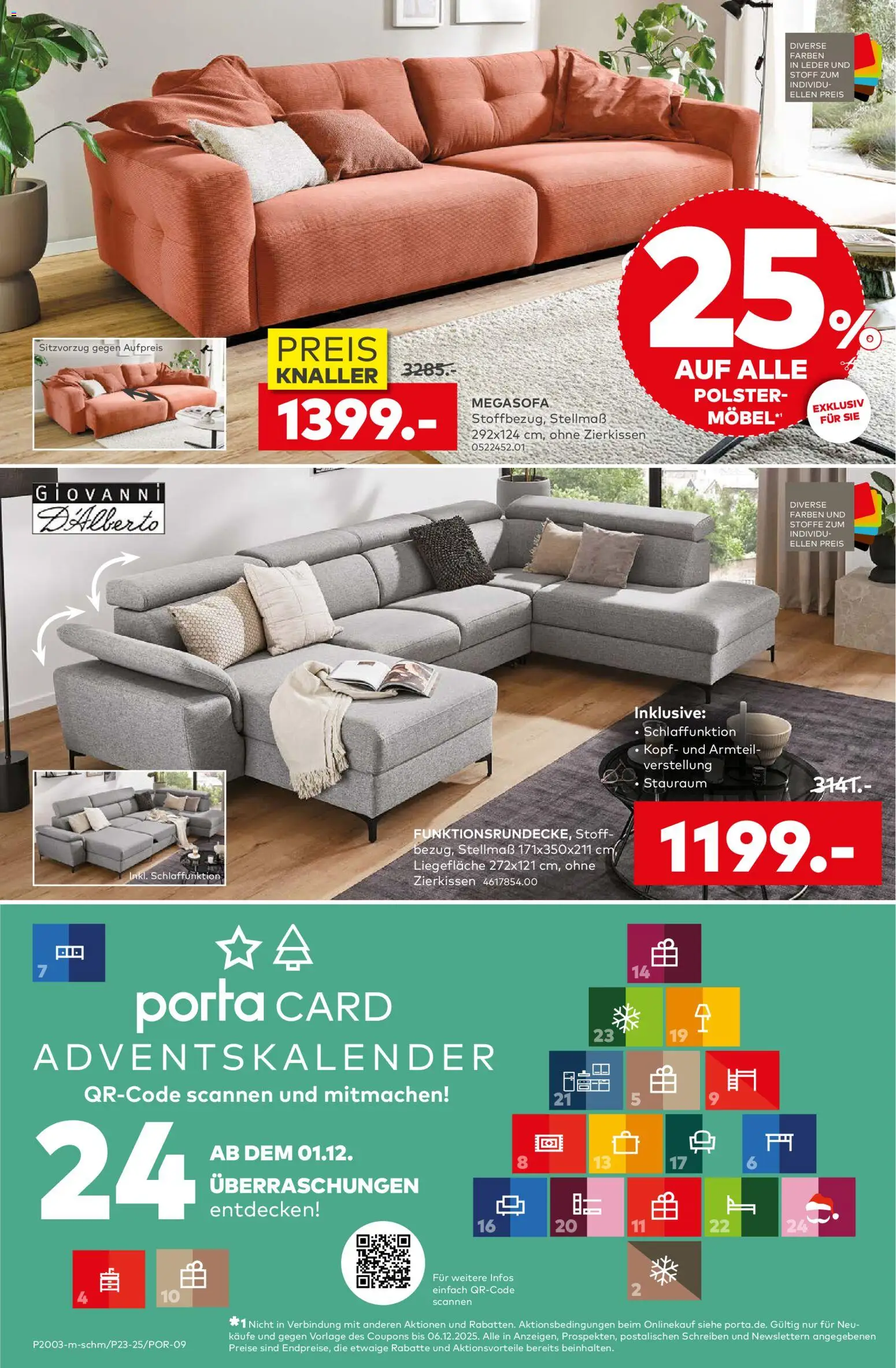 Porta! Prospekt Vorweihnachtszeit Aachen – gültig ab 01.12.2025 | Seite: 6