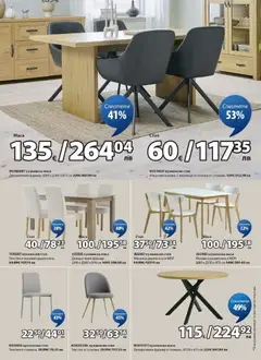 Преглед на JYSK брошура - Офертите са валидни от 25.02.2026 | Страница: 3 | Продукти: Маса, Стол
