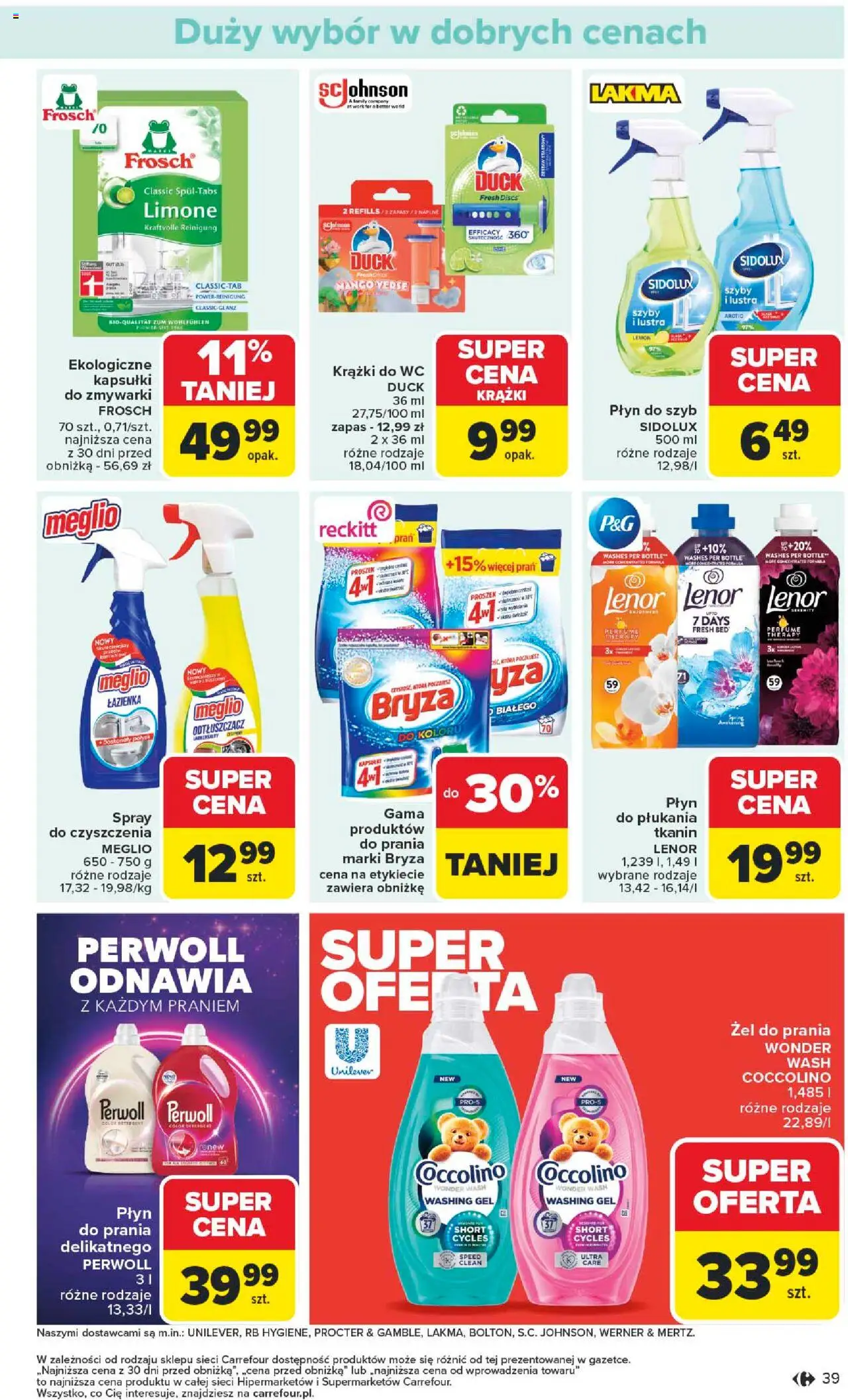 Carrefour Gazetka od 22.09.2025 | Strona: 41 | Produkty: Mango, Meglio, Coccolino