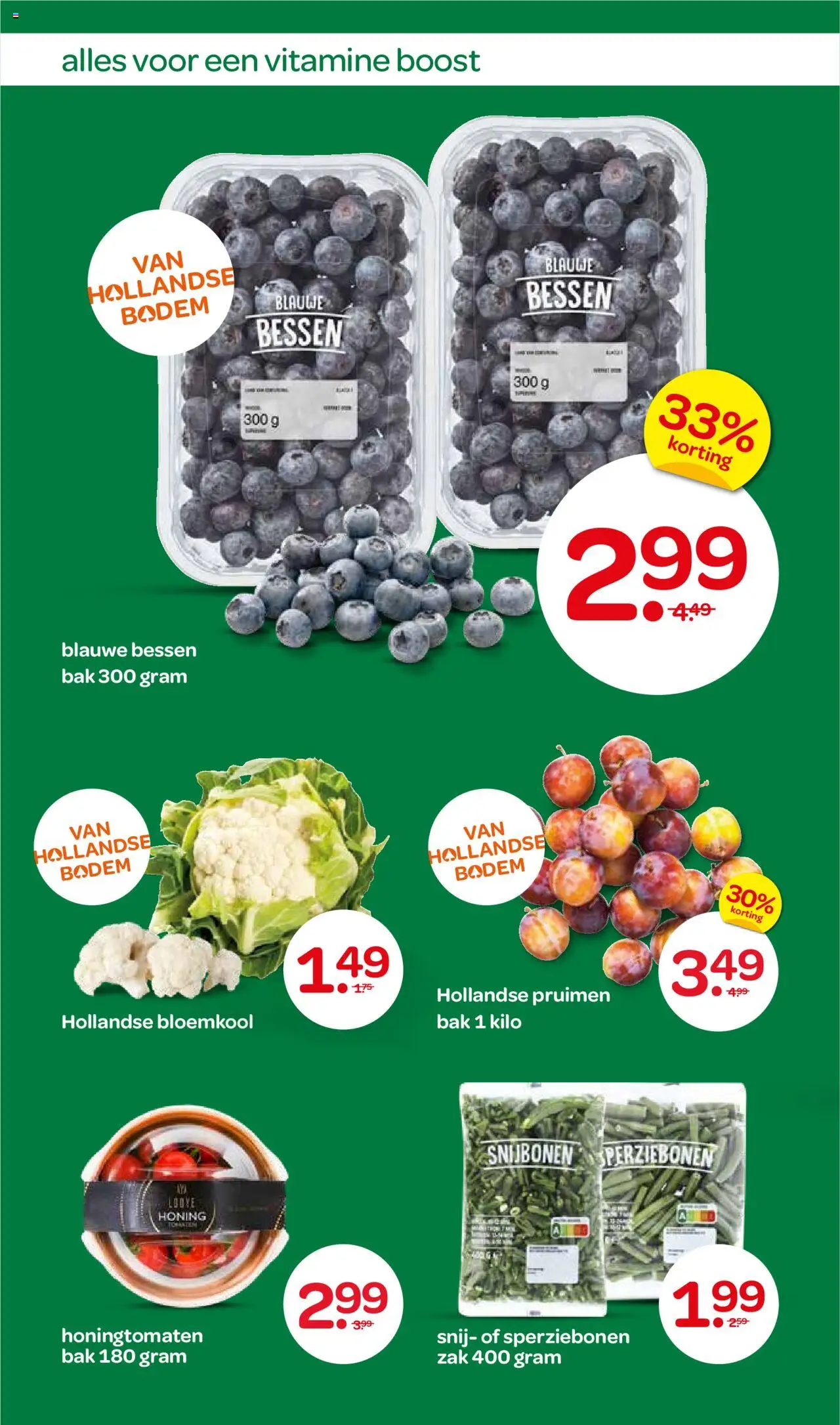  | Pagina: 4 | Producten: Bloemkool, Zak, Boost