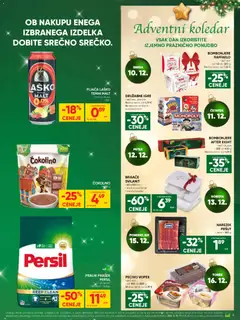 Tuš katalog akcije – veljaven od 10.12.2025 | Stran: 3 | Izdelki: Prašek, Pralni prašek, Narezek, Čokolino