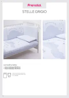 Anteprima del volantino Catalogo Camarette e Lettini Prenatal	 valido a partire dal 01.01.2025 | Pagina: 65 | Prodotti: Letto, Materasso, Federa