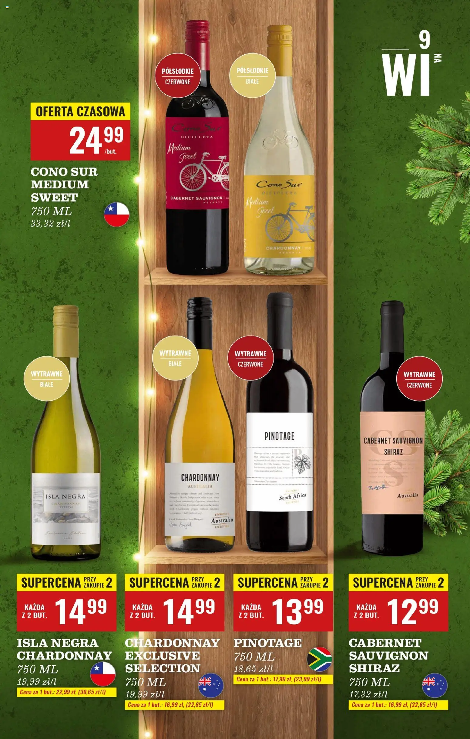 Biedronka gazetka - Czas na toast od 17.11.2025 | Strona: 9 | Produkty: Chardonnay