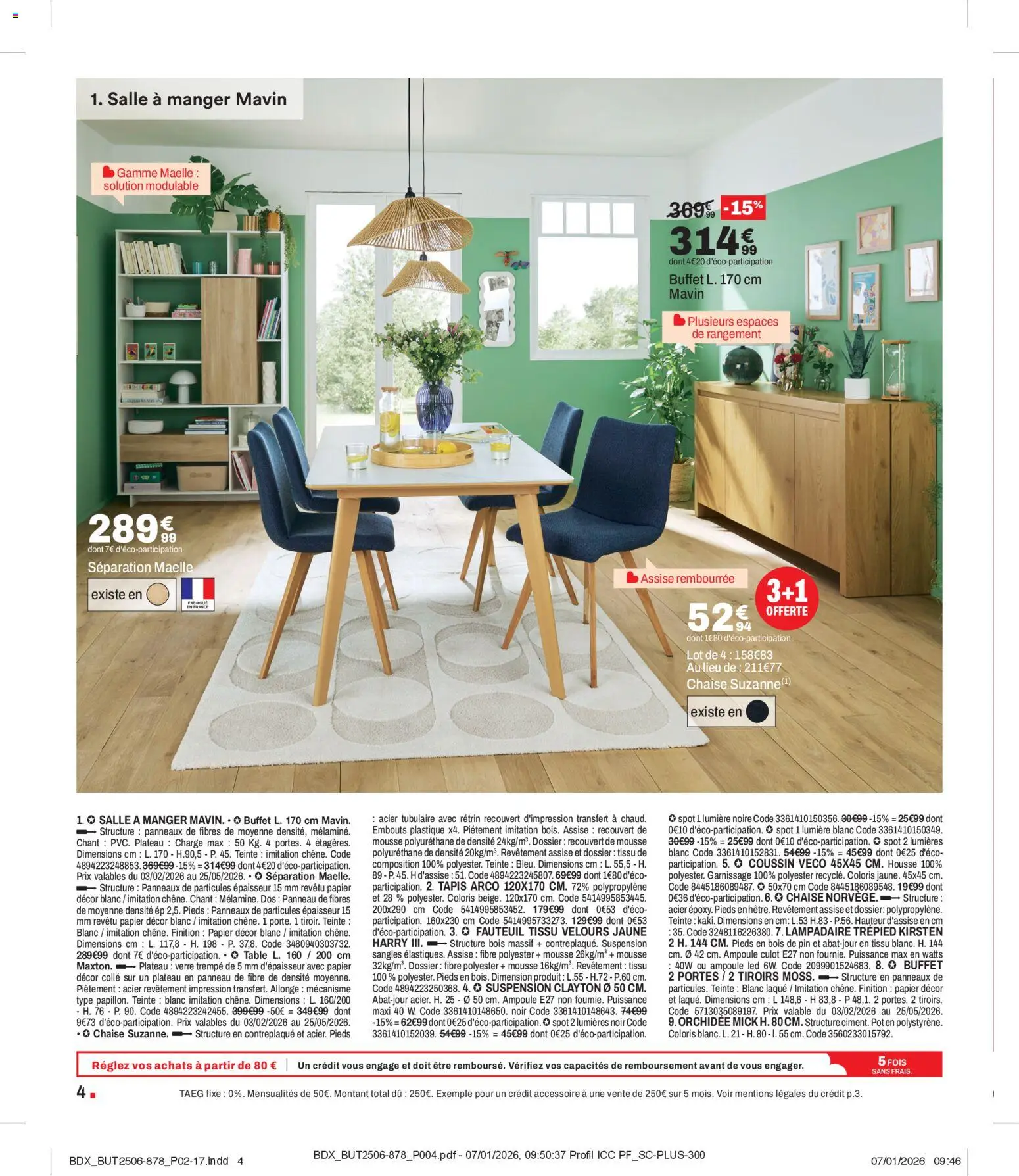 {H1} | Page: 4 | Produits: Plateau, Lampadaire, Laque, Orchidée