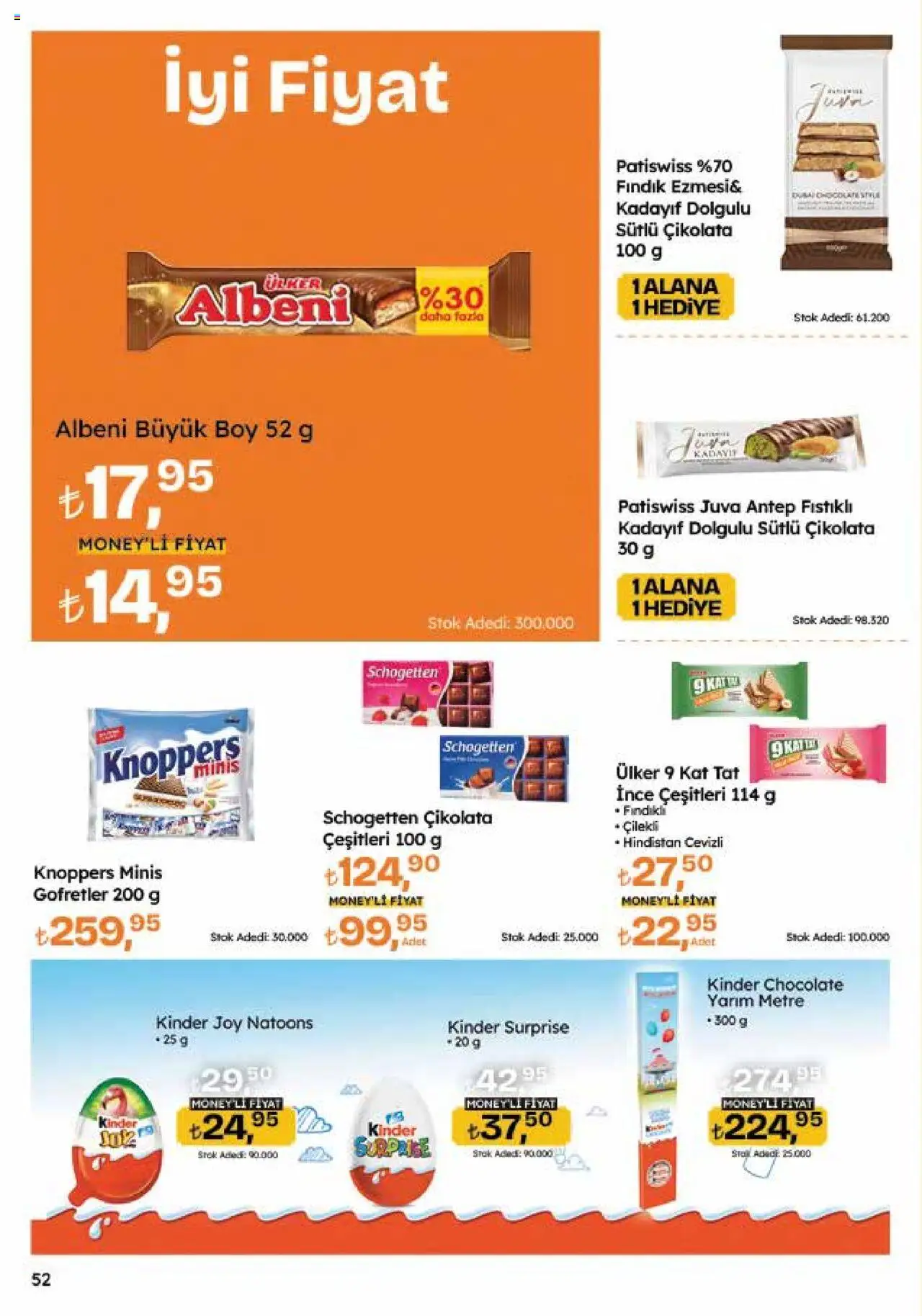 Migros Katalog - 5M Migroskop Dijital - 22.05.2025 tarihinden itibaren geçerlidir | Sayfa: 52 | Ürünler: Çikolata, Fındık