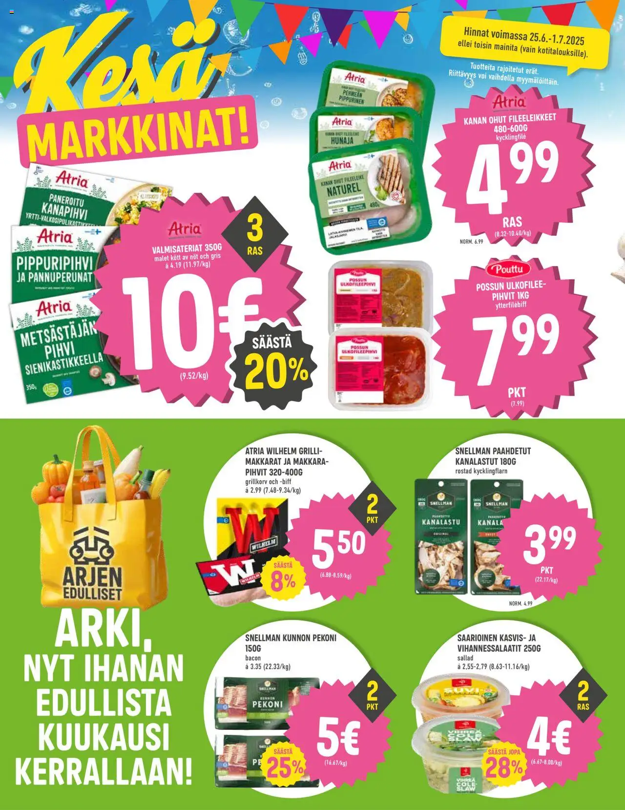  | Sivu: 2 | Tuotteet: Grilli, Makkara, Voi, Hunaja