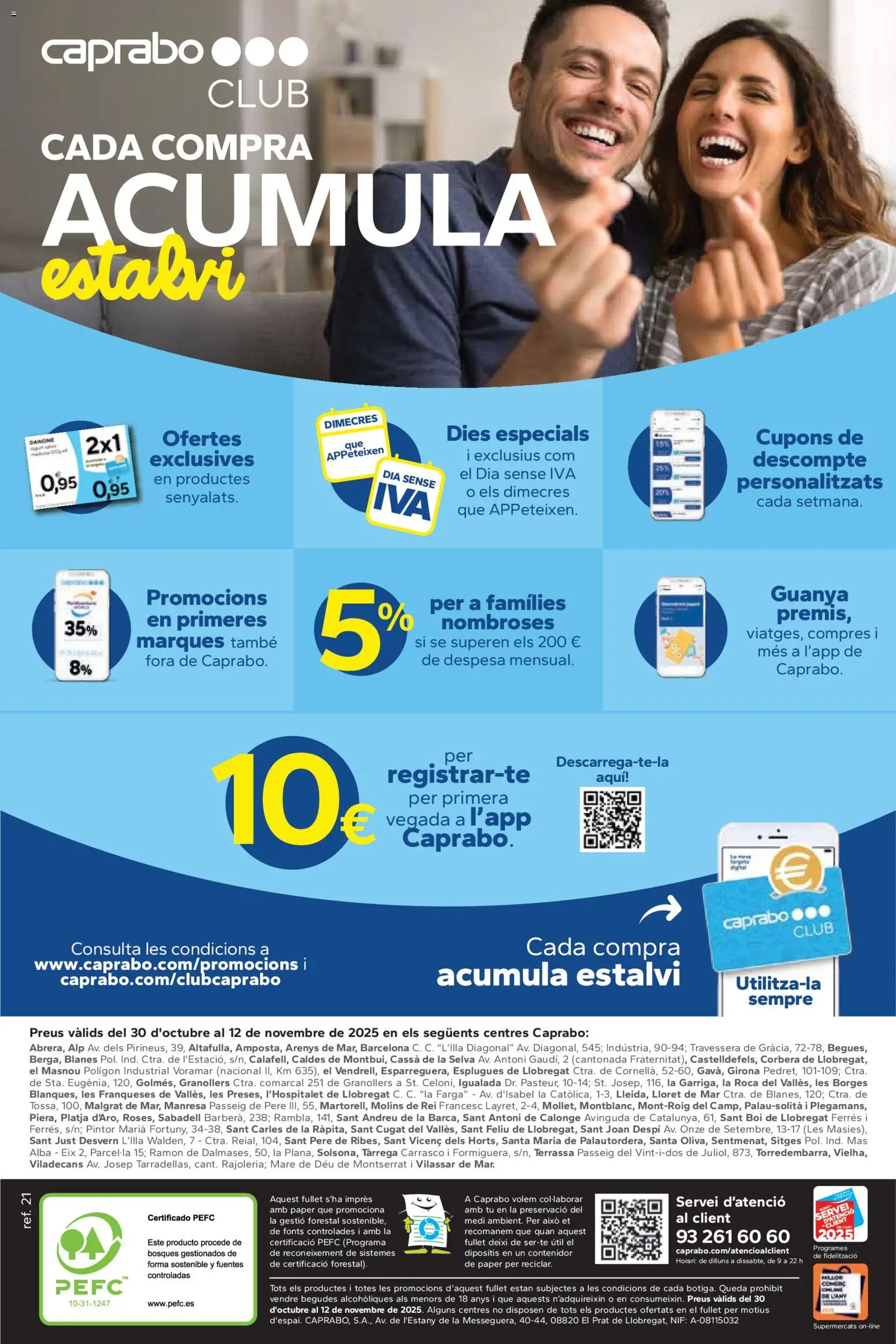 Caprabo - Oferta 3x2 │ válido desde el 30.10.2025 | Página: 24