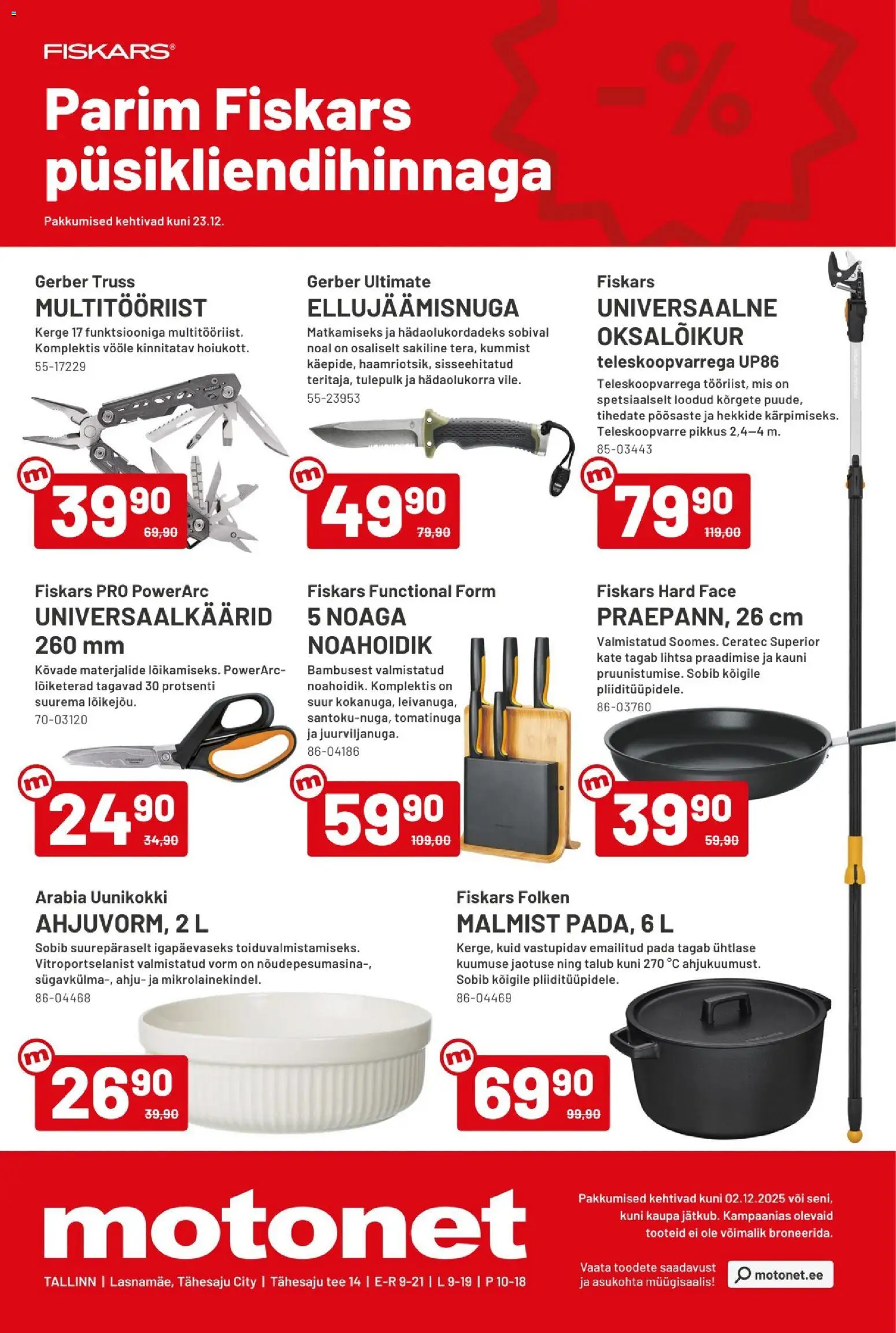 Motonet tarjoukset – voimassa 12.11.2025 alkaen | Sivu: 16