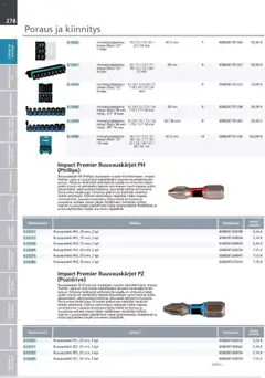 Makita-mainoslehti voimassa 24.03.2026 alkaen | Sivu: 278 | Tuotteet: Monitoimikone, Käsineet